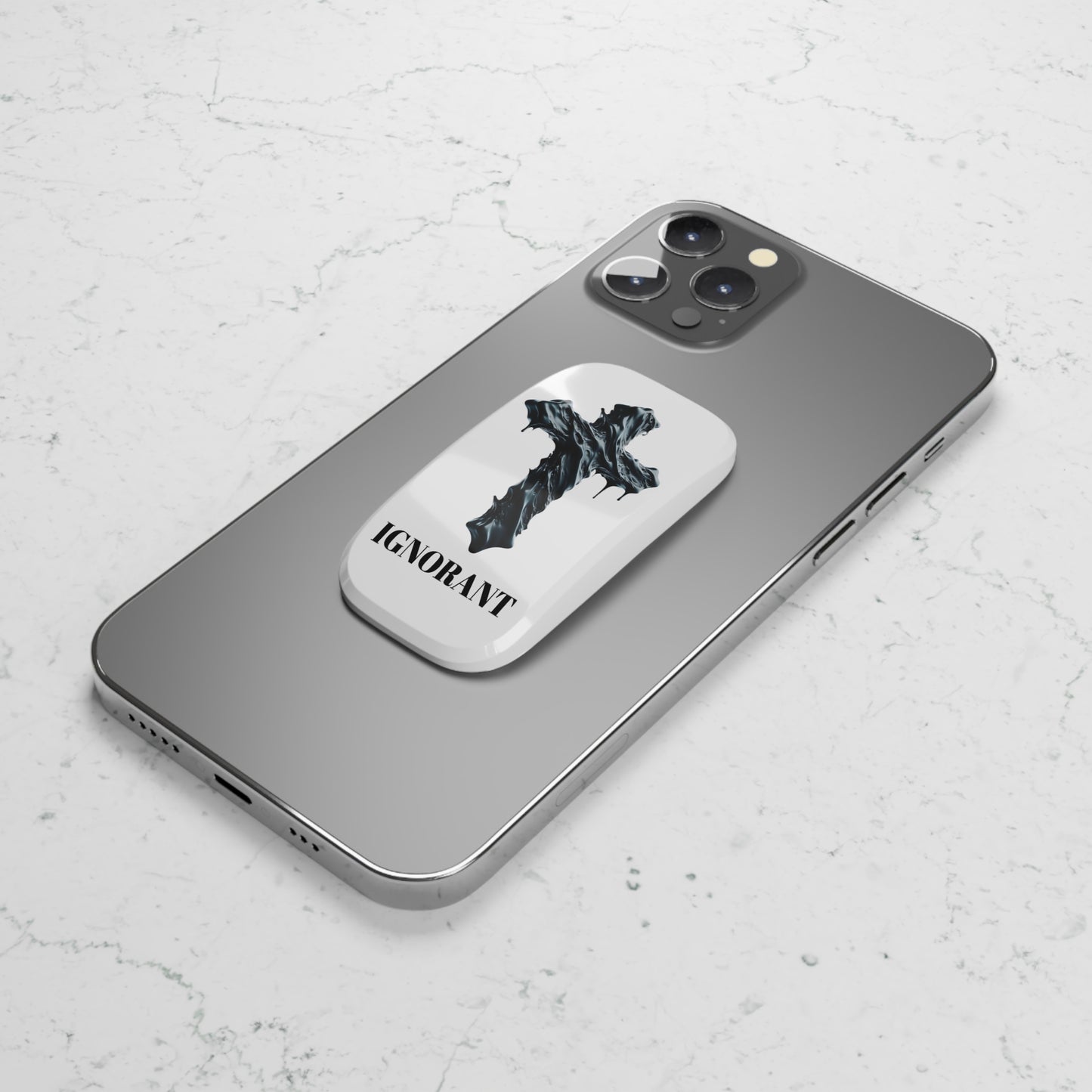 Ignorant Phone Click-On Grip