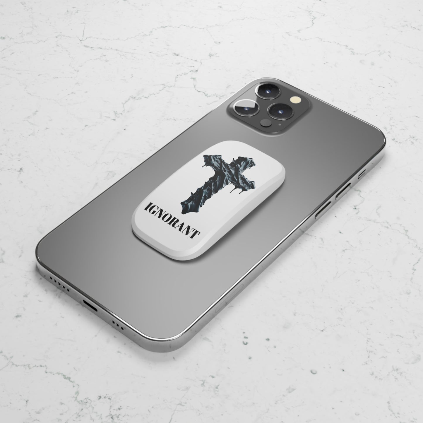 Ignorant Phone Click-On Grip