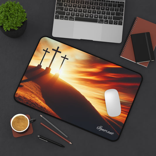 Ignorant desk mats (3 Crosses)