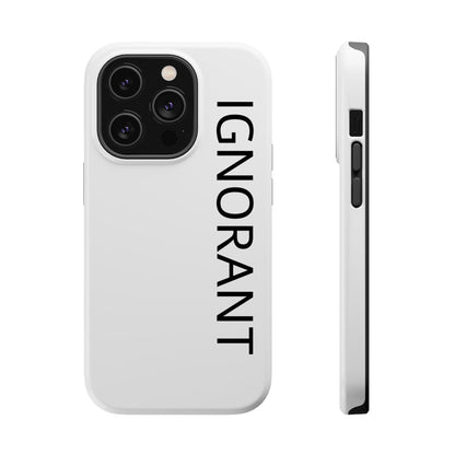 Magnetic Ignorant Tough Cases